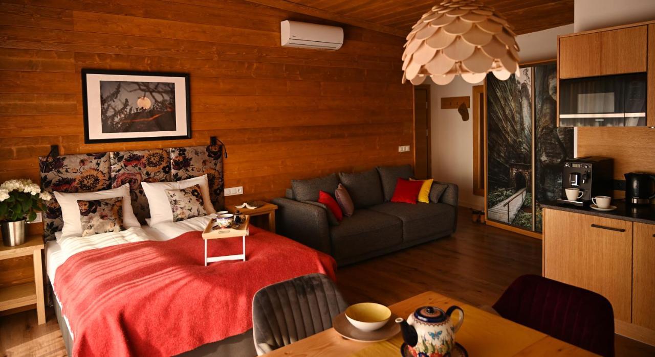 Apartamenty U Harrego Boutique Spa Z Klimatyzacja, Balkon, Sauna, Teznia Parking Kudowa-Zdrój Exteriér fotografie